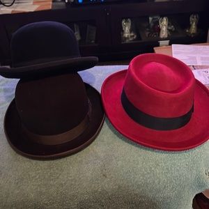 Men dressed hat